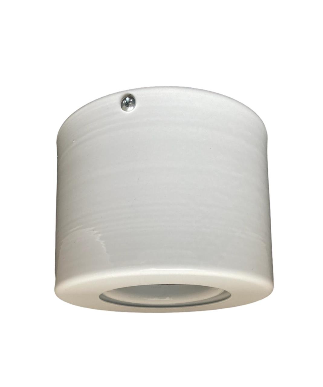 PLAFON EXTERIOR GU10 100MM BLANCO SAN JUSTO